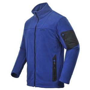 <span class=keywords><strong>Veste</strong></span> <span class=keywords><strong>polaire</strong></span> en polyester sport vert foncé d'automne pour <span class=keywords><strong>homme</strong></span> - Product Image 3