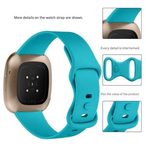 Correa de Repuesto de Silicona Suave Upro para Fitbit Versa 3/Sense, Correa Deportiva Transpirable para Reloj Inteligente - Product Image 5