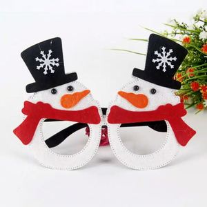 Christmas Party Style Glasses for Decoration Creative Santa Tree Bow Funny Christmas Day Family Glasses <b>Frame</b> Guangdong Made - Product Image 3