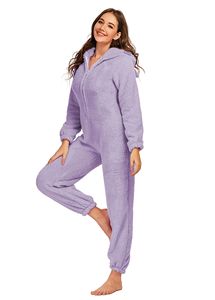 Nuovo Pigiama <span class=keywords><strong>Camicia</strong></span> <span class=keywords><strong>Da</strong></span> <span class=keywords><strong>Notte</strong></span> di Inverno delle Donne Degli Indumenti <span class=keywords><strong>Da</strong></span> <span class=keywords><strong>Notte</strong></span> Maniche Lunghe Più Peluche Peluche Spessa Tuta Con Cappuccio Homewear Pigiama Robes - Product Image 2