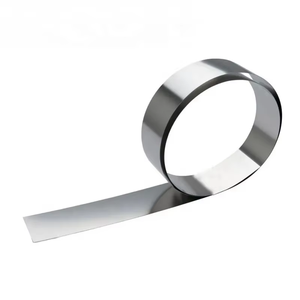 Bandes d'acier inoxydable laminées à froid de qualité supérieure 304 316 Largeur 12mm 18mm 28mm Soudage et découpe Finition de surface 2B Norme ASTM - Product Image 1