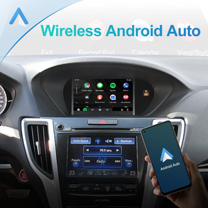 Boîtier de décodage audio pour voiture HFmidia Wireless CarPlay Android Auto pour ACURA double écran RDX ILX TL MDX Honda Odyssey 2013-2018 - Product Image 4