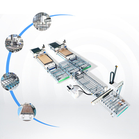 Línea de Producción de Muebles Inteligente TechPro (TPM1325E-2PL) Router CNC para Fabricación de Paneles de Madera, Prensa y Cepilladora Automática