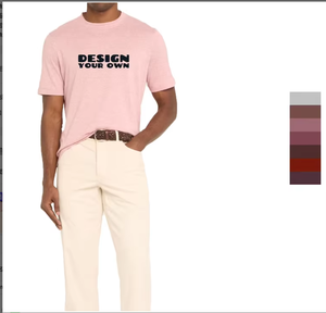 Kaos Pria Mock <span class=keywords><strong>Neck</strong></span> Ukuran Besar Berkualitas Tinggi 100% Katun 180g Berat Premium Drop Shoulder Sablon Sutra - Product Image 2