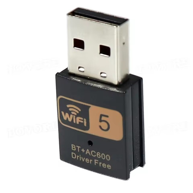 USB Wifi Adapter Free Driver 600Mbps Wi fi Adapter 5ghz Antenna USB Ethernet PC Wi-Fi Adapter Lan Wifi Dongle AC Wifi Receiver