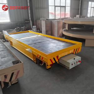 Transportador de fábrica de cobre plano 75t, turbina industrial, carrito de transferencia de riel eléctrico - Product Image 4
