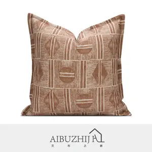 AIBUZHIJIA – housses de coussin géométriques au Design Chic, décoration de la maison, du canapé, de la chambre à coucher, housse de coussin d'automne