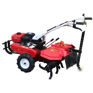 Tractor de marcha con tracción en 2 ruedas, máquina de labranza rotativa, tractor agrícola de 20 HP, máquina de arado y arado