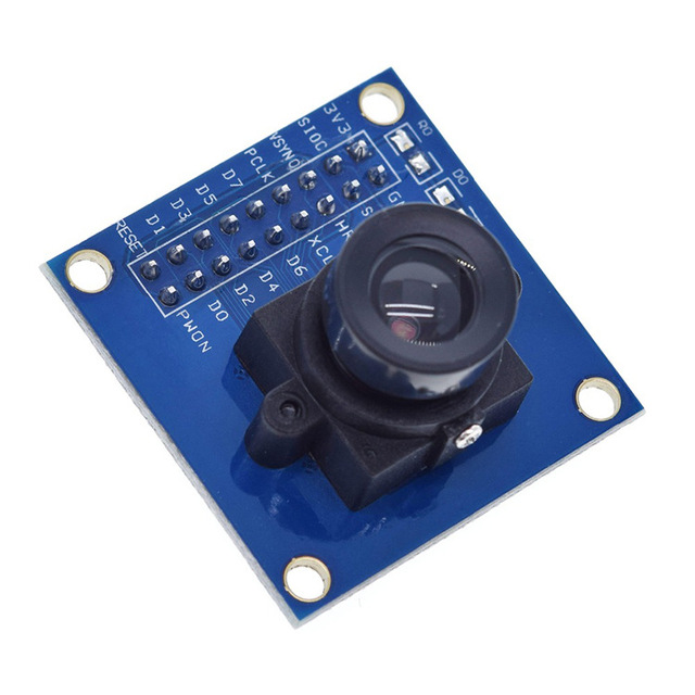 OV7670 300KP Camera Module ModuleSupports VGA CIF Auto Exposure Control Display Active Size 640X480 for Arduino