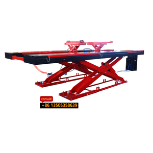 Diskon gunting <span class=keywords><strong>Lift</strong></span> ganda 5000kg, gunting besar di bawah tanah dengan <span class=keywords><strong>Lift</strong></span> sekunder untuk mobil 3D, mesin penjajaran roda empat - Product Image 1