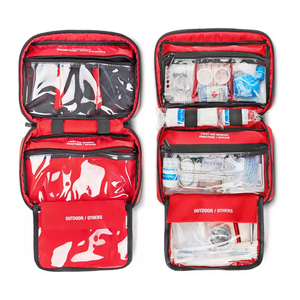 Mini bolsa de rescate de mano personalizada de 220 piezas, botiquín de primeros auxilios, botiquines médicos compactos impermeables de primera calidad para traumatismos para cualquier emergencia - Product Image 2