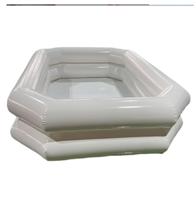 Piscina <span class=keywords><strong>de</strong></span> <span class=keywords><strong>Bolas</strong></span> Inflable Comercial Blanca, Rosa y Azul para Fiestas Infantiles, Alquiler para Eventos, Piscina <span class=keywords><strong>de</strong></span> <span class=keywords><strong>Bolas</strong></span> Inflable Blanca para Saltar y Brincar - Product Image 3