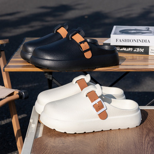 <span class=keywords><strong>Chaussures</strong></span> <span class=keywords><strong>Birkenstock</strong></span> pour femmes en gros – Sandales souples et confortables en EVA, polyvalentes et tendance, type Baotou, pour femmes - Product Image 3