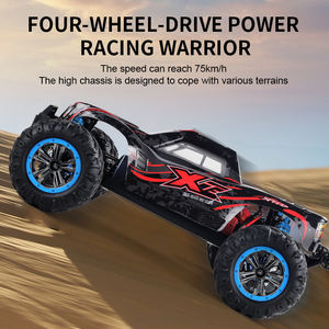 Coches RC F21A sin Escobillas, <span class=keywords><strong>Escala</strong></span> 1/10, 4WD, Control Remoto de 2.4 GHz, Camioneta RC Rápida, Velocidad Máxima de 75 MPH, Coches RC Todoterreno, Juguetes RC, Regalos - Product Image 5