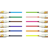 Fabrication multicolore lavable aquarelle stylo dessin peinture marqueur pour enfant mignon petit canard dessin animé étudiant Art fournitures