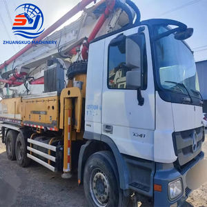 Pompe à béton montée sur camion 2021 la plus vendue, 37m, 49m, 52m, 56m, 62m, 63m, occasion - Product Image 4