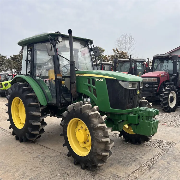 Deere 5E-954 95HP 4WD deereトラクタースペアパーツ古いジョントラクター農業用トラクター