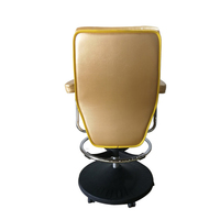 2024 nouvelle chaise de casino à fente en métal moderne de luxe or USA pour Las Vegas, chaises de casino avec accoudoir à vendre