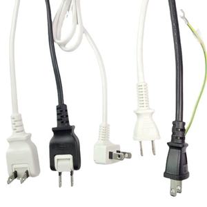 OEM 일본 PSE 2 핀 <span class=keywords><strong>AC</strong></span> 전기 플러그 전원 코드 연장 선 2X0.75mm2 조명 케이블 - Product Image 1