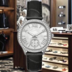 <span class=keywords><strong>Reloj</strong></span> <span class=keywords><strong>de</strong></span> Lujo <span class=keywords><strong>para</strong></span> Mujer Z 359 con Correa <span class=keywords><strong>de</strong></span> Cuero, Esfera <span class=keywords><strong>de</strong></span> Cristal, Movimiento SEIKO, Diseño Único en Oro Rosa, Resistente al Agua, Cuarzo - Product Image 2