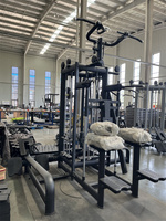 MND-AN42 Machine multifonctionnelle à cinq stations, équipement de sport commercial, Cross Trainer, Hack Squat, Lat Pull Down, Minolta Fitness