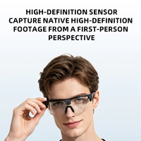 Lunettes Intelligentes IA : Enregistrement Vidéo 2K, Double Caméra, Traduction en Temps Réel, Lecteur de Musique, Réponse aux Appels, Design Lunettes de Soleil, IP66