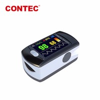 Oxymètre de pouls CONTEC CMS50E Moniteur d'oxygène Oxymètre de pouls numérique rechargeable