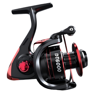 รอกตกปลา ROOBLINOS <span class=keywords><strong>DT</strong></span> อลูมิเนียมอัลลอยด์ อัตราทด <span class=keywords><strong>5.2</strong></span>:1 แบบหมุนซ้าย ประสิทธิภาพสูง ทนทานต่อการกัดกร่อน ป้องกันการถอยหลัง เหมาะสำหรับตกปลาในทะเลสาบ แม่น้ำ และลำธาร - Product Image 1