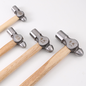 Tay cầm bằng gỗ bóng pein peen búa không châm ngòi thợ rèn rèn búa bóng pein búa - Product Image 4