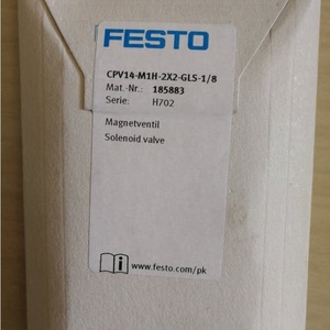Válvula Solenoide Festo CPV14-M1H-2X2-GLS-1/8 24 V CC para Montaje en Panel, Uso Industrial - Product Image 1