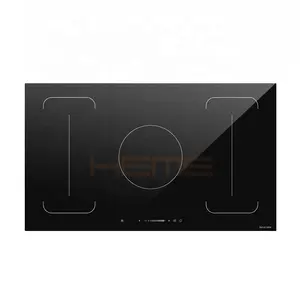 Flex Zone 5 Burner Infrared Ceramic Glass Electric Induction Cooker Cooktop For Household