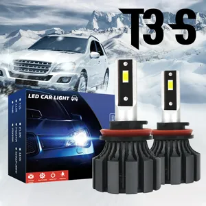 valesun light Raych T3S led headlight High Power Auto Car Lamp Bulb Kit H4 onversion kit 6000K led lamp for car
