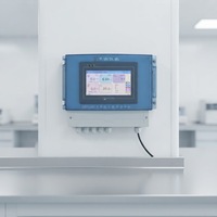 Moniteur de qualité de l'eau multiparamètres pH ORP Température DO Conductivité Turbidité RS485 Modbus 4-20mA Traitement des eaux usées
