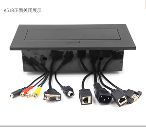 공장 판매 사무실 가구 팝업 회의 테이블 전원 콘센트 탁상 소켓 - Product Image 4