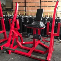 ASM-H2017 Prix usine, Vente chaude, Équipement de musculation commercial : Appareil à extensions de jambes à charge libre et à flexions de jambes