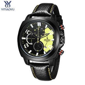 Montre à quartz pour homme <span class=keywords><strong>Yty</strong></span> SN015 avec cadran à aiguilles, fonction chronographe, résistance à l'eau 30M, style professionnel - Product Image 1