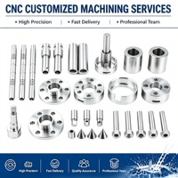 Pièces tournées sur commande CNC pour arbres creux, brides, manchons et tiges hexagonales