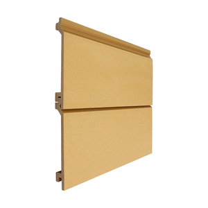 Chà nhám PVC Panel Tường Ngoài Trời WPC tường ốp Bảng điều khiển Hội Đồng Quản Trị - Product Image 1