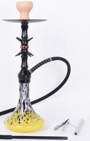 Usine exporte de haute qualité allemande et russe taille moyenne tube unique tuyau en silicone narguilé ensemble shisha 985
