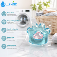 Lessives en dosettes JL en forme de patte de chat, parfum longue durée, concentrées, jetables, pour le lavage et le nettoyage des vêtements