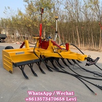 Niveleuse de terre agricole Tracteur Traction Laser Land Leveler à vendre
