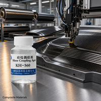 Agent de couplage silane KH-560 Glycidoxypropyl Trimethoxysilane pour adhésifs, mastics, composites
