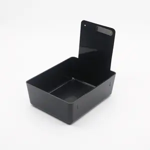 Bunte Dental Lab Tray Lieferung Arbeits boxen Pfanne Dental Lab Box mit Clip halter