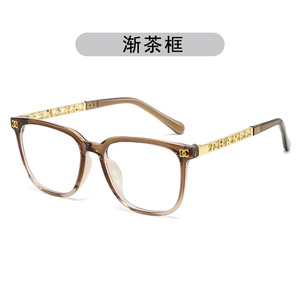 แว่นตาสปอน สแควร์ ฟูลริมเลนส์ใสสีดำกรอบแว่นตาผู้หญิงขนาดกลาง - Product Image 2