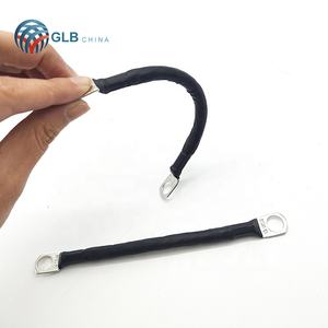 Bakır 35mm2 Bara PVC Örgülü Elektrik Telleri Kalaylı Kablo Konnektörleri Düz Şekil 220V Nominal Gerilim Yeraltı Kullanımı Kırmızı/Beyaz - Product Image 6