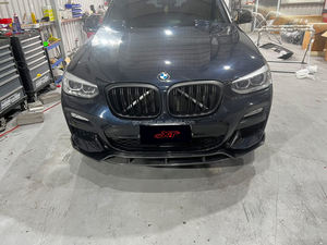 Alerón Delantero de Fibra de Carbono G01 para <span class=keywords><strong>BMW</strong></span> X3 <span class=keywords><strong>X4</strong></span> G01 G02, Divisor de Parachoques Deportivo, Kit de Carrocería 2018-2021 - Product Image 4