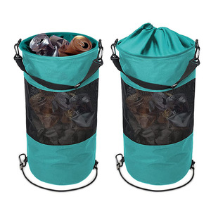 Grand <span class=keywords><strong>sac</strong></span> <span class=keywords><strong>poubelle</strong></span> de bateau en maille réutilisable Portable et personnalisé pour l'extérieur - Product Image 3