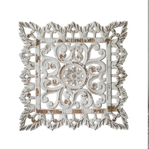 Cuadro Decorativo de Pared Tallado con Diseño del Día Siete, Estilo Retro Blanco, para Decoración del Hogar, Sala de Estar, Entrada, Cafetería, Casa de Huéspedes - Product Image 3