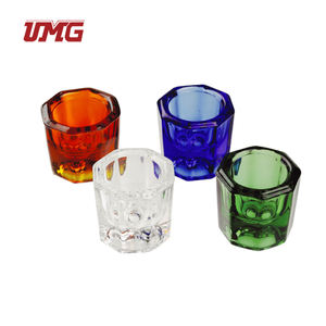 Tazza di miscelazione di vetro colorato usa e getta all'ingrosso <span class=keywords><strong>Dappen</strong></span> piatto - Product Image 2