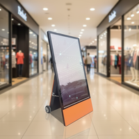 Fabrieks Prijs Smart Display Interactief Touchscreen Buiten IP65 Reclame Vrijstaand 43 Inch LCD Scherm Luchthaven Lift